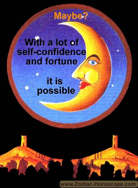 The moon answers maybe