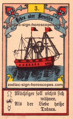 The ship, monthly Pisces horoscope September