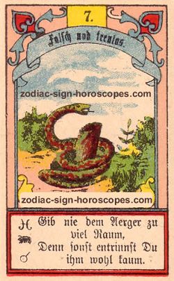The snake, monthly Pisces horoscope October